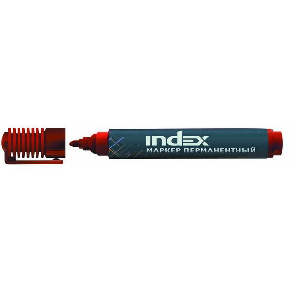 INDEX. Красный перманентный маркер