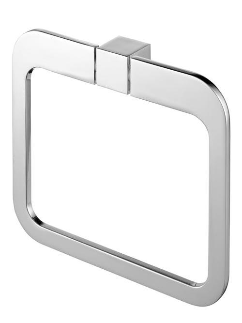 Вешалка для полотенца овальная BISK FUTURA 02996