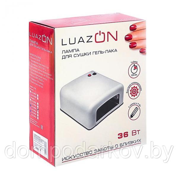 Лампа для гель-лака LuazON LUF-01, UV, 36 Вт, синяя глянцевая - фото 5 - id-p97839663