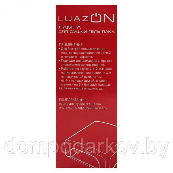 Лампа для гель-лака LuazON LUF-01, UV, 36 Вт, синяя глянцевая - фото 6 - id-p97839663
