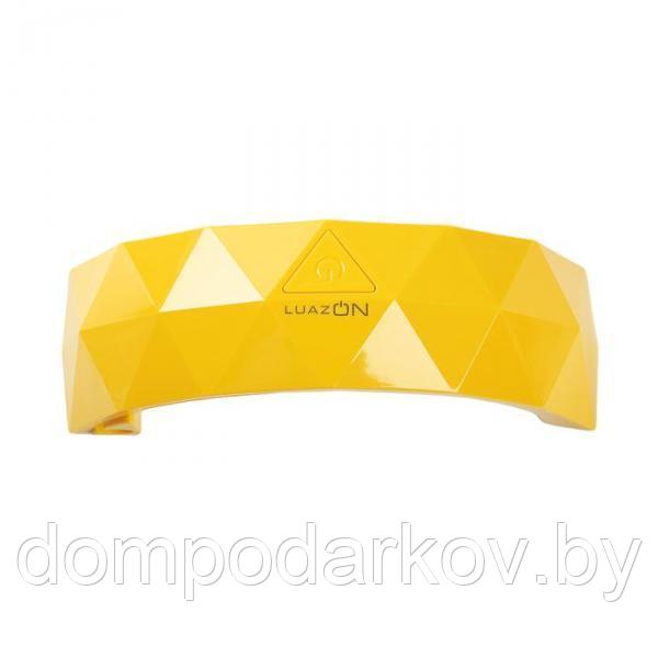 Лампа для гель-лака LuazON LUF-11, LED, 9 Вт, USB, 3 диода, желтая - фото 2 - id-p97839665