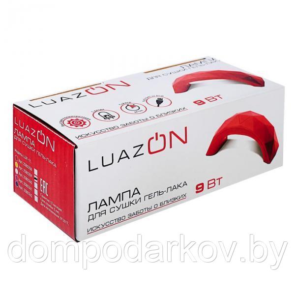 Лампа для гель-лака LuazON LUF-11, LED, 9 Вт, USB, 3 диода, желтая - фото 4 - id-p97839665