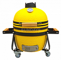 Sundays Угольный керамический гриль Sundays KAMADO AU-14Y YELLOW (35см)