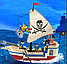 Конструктор Лего Пираты (пиратский корабль) 304, фото 3