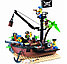 Конструктор Лего Пираты (Пиратский корабль, стоянка шхуны) C306/306, фото 2