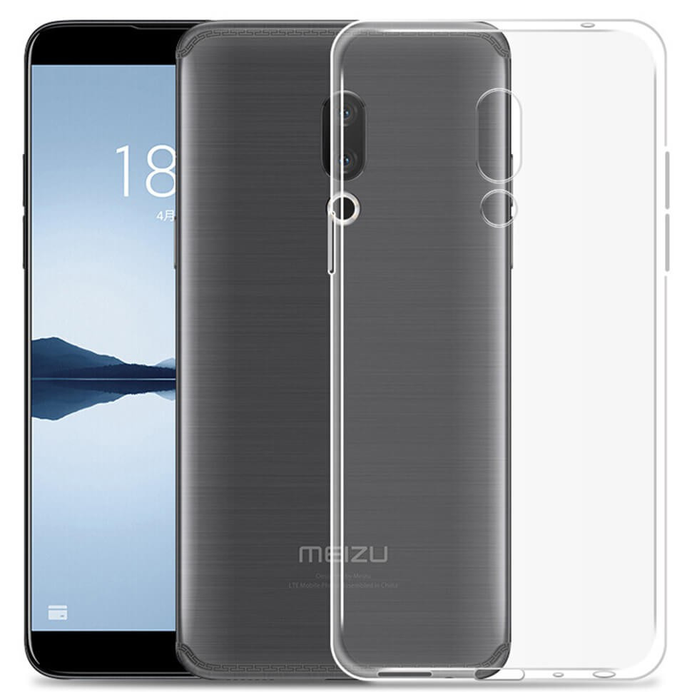 Чехол-накладка для Meizu 15 (силикон) прозрачный - фото 1 - id-p97863335