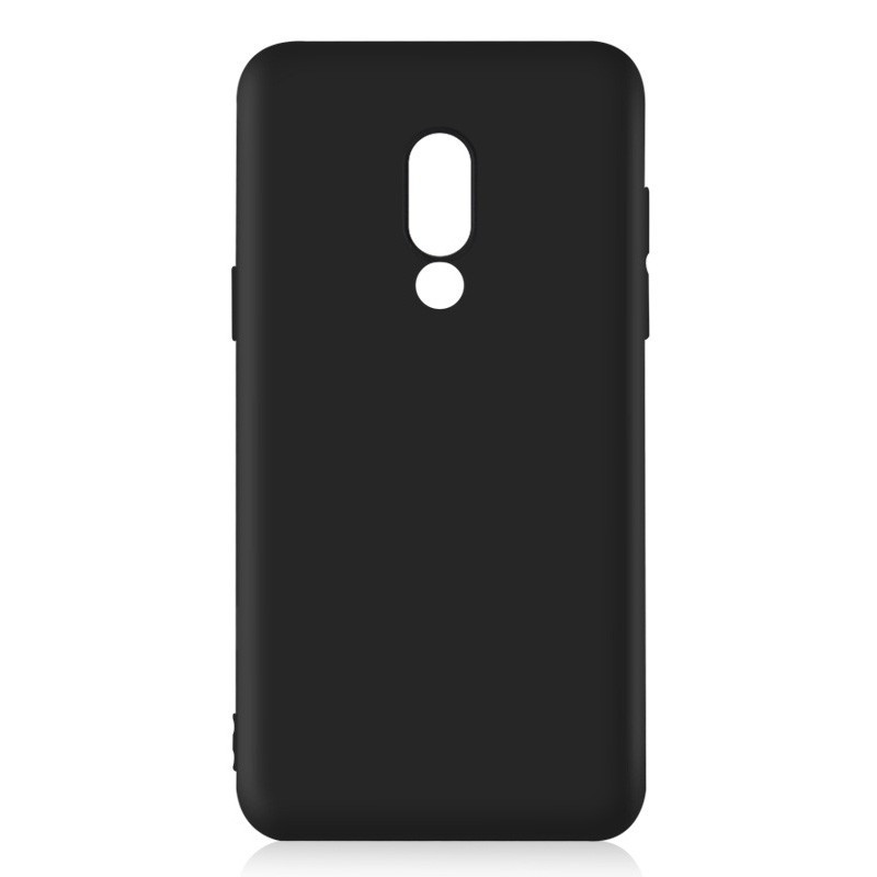 Чехол-накладка для Meizu 15 (силикон) черный - фото 1 - id-p97863357