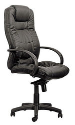 Кожаное кресло АДМИРАЛ пластик, кресла  ADMIRAL PSN в натуральной коже SPLIT