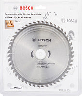 Пильный диск 190х30 мм 48 зуб. по дереву ECO WOOD BOSCH (твердоспл. зуб) 2608644377 (оригинал)