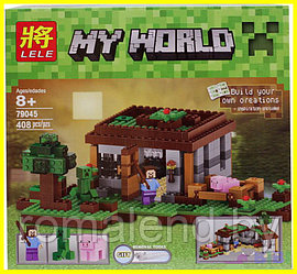Minecraft конструктор лего my world: Первая ночь