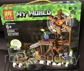 Minecraft конструктор лего my world: Серебряный рудник