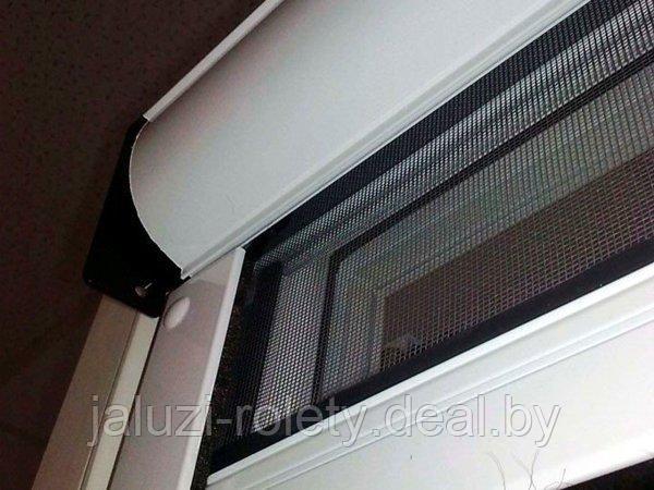 Роллетная москитная сетка на окно белая - фото 4 - id-p4202960
