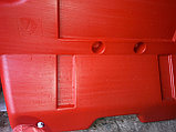 Блок дорожный 2 м разделительный красный, белый, фото 5