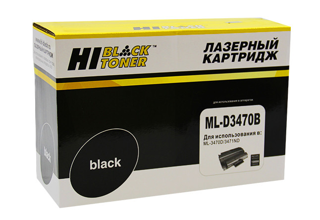 Картридж ML-D3470B (для Samsung ML-3470/ ML-3471/ ML-3472/ ML-3473) Hi-Black