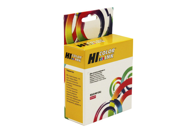 Картридж 82/ C4912A (для HP DesignJet 500/ 510/ 800/ 815/ 820) Hi-Black, пурпурный
