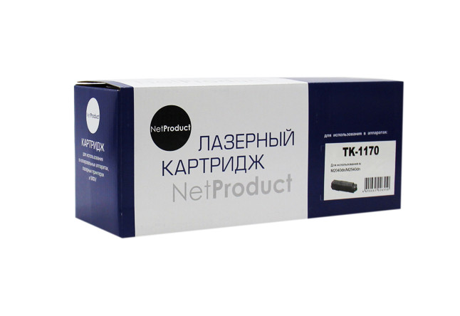 Картридж TK-1170 (для Kyocera ECOSYS M2040/ M2540/ M2640) NetProduct, с чипом