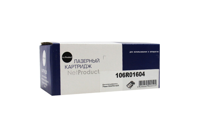 Картридж 106R01604 (для Xerox Phaser 6500/ WorkCentre 6505) NetProduct, чёрный