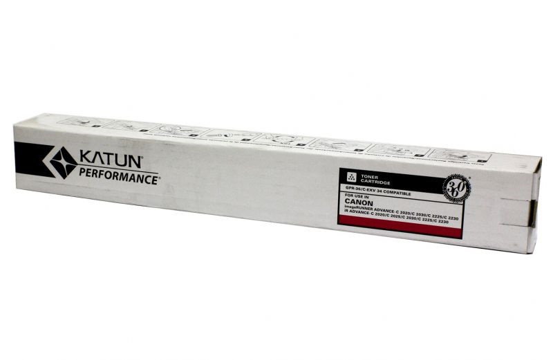 Картридж C-EXV34M/ 3784B002 (для Canon imageRUNNER Advance C2020/ C2030/ C2220/ C2230) Katun, пурпурный