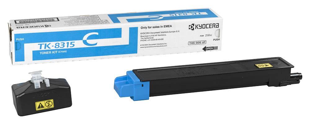 Картридж TK-8315C (для Kyocera TASKalfa 2550) голубой