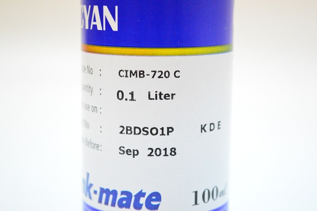 Чернила CIMB-720C (для Canon PIXMA iP4840/ iP7240/ MG5440) Ink-Mate, голубые, 100 мл - фото 3 - id-p6528188