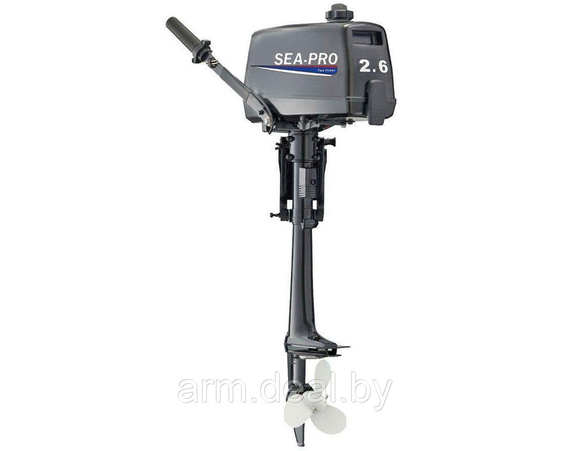 Лодочный мотор SEA-PRO T 2.6 S (61 см3), газ румпель