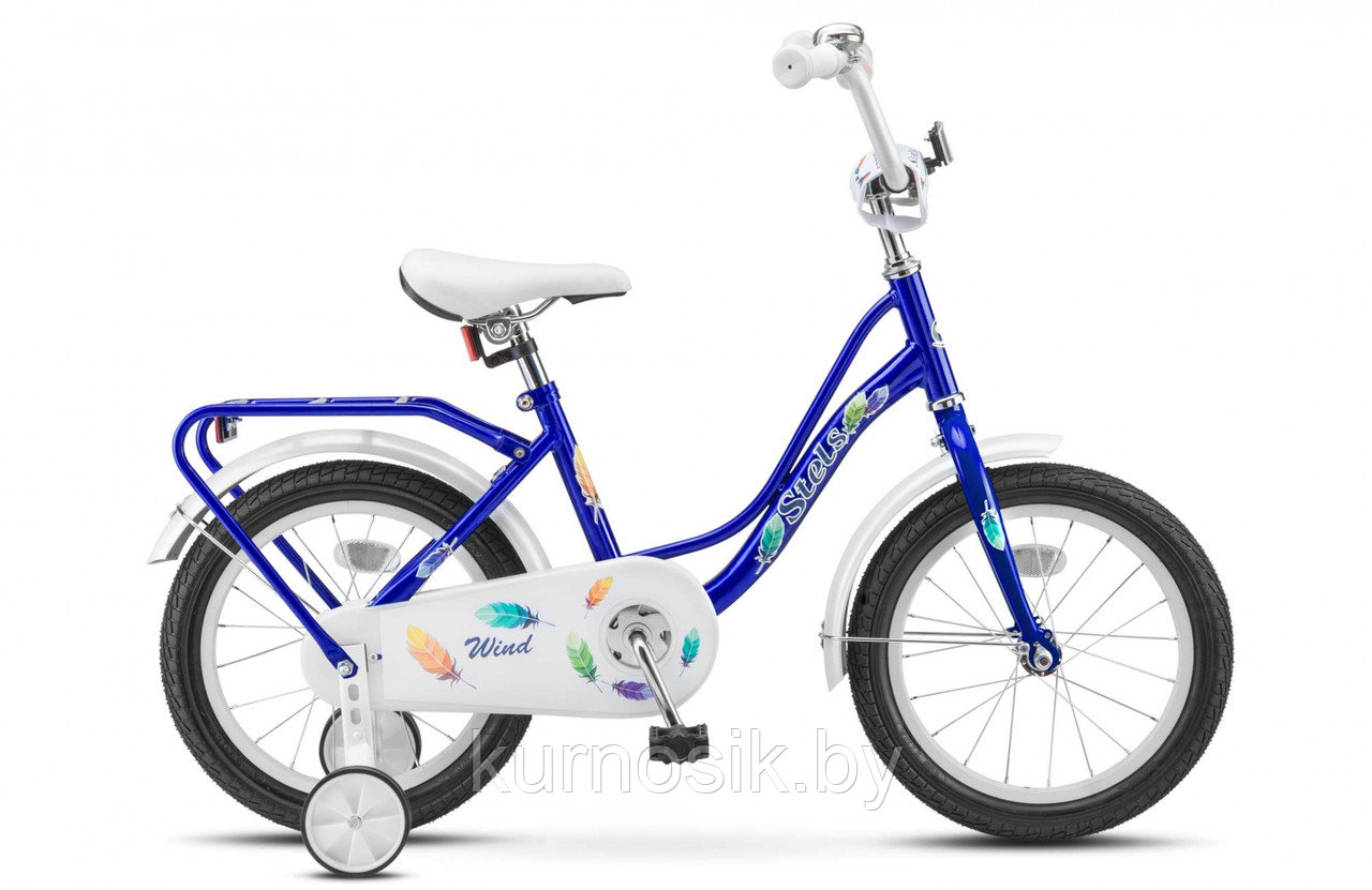 Велосипед STELS Wind 16" Z020 (от 4 до 6 лет) Синий - фото 1 - id-p97906254