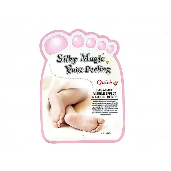 Экспресс пилинг-носочки Calmia Silky Magic Foot Peeling Quick Type
