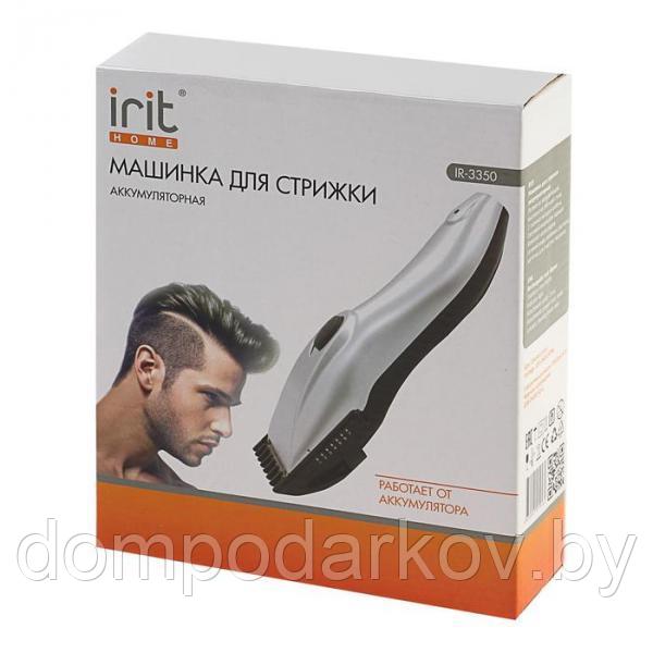 Машинка для стрижки волос Irit IR-3350, 10 Вт, АКБ, регулируемая насадка - фото 6 - id-p97914178