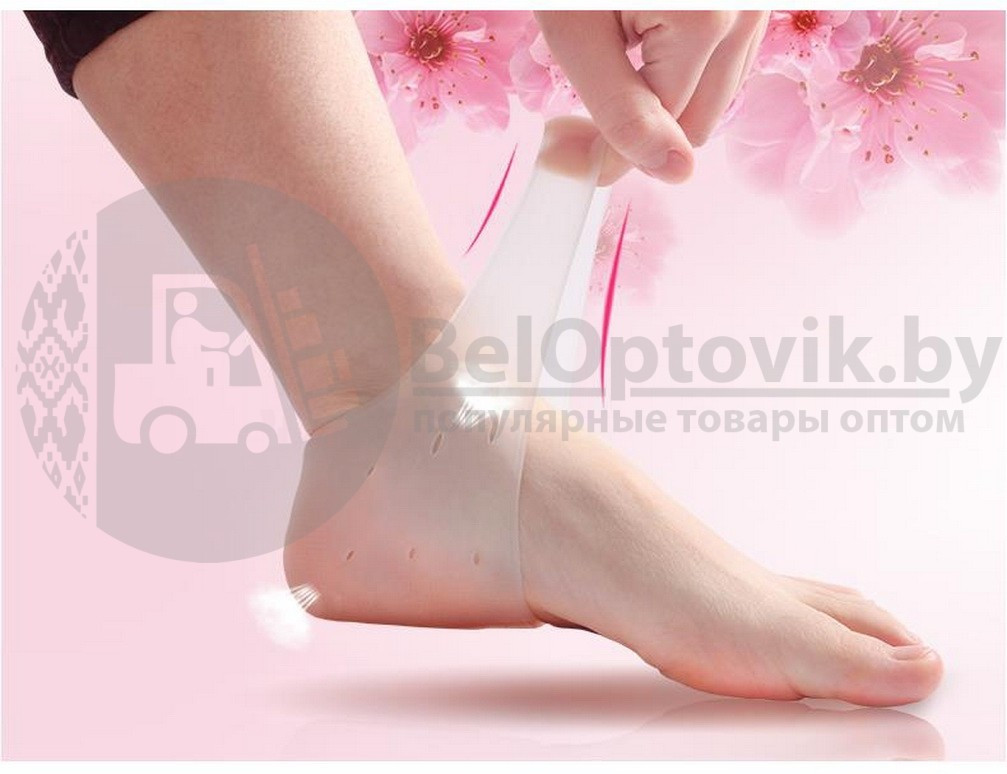 Силиконовые носочки для пяток Scholl Heel Anti-Crack Sets - фото 9 - id-p97916369