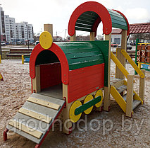 Оборудование игровое "Паровозик" для  детской площадки, фото 2