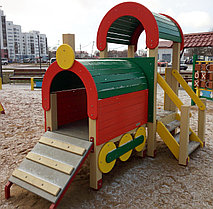 Оборудование игровое "Паровозик" для детской площадки, фото 2
