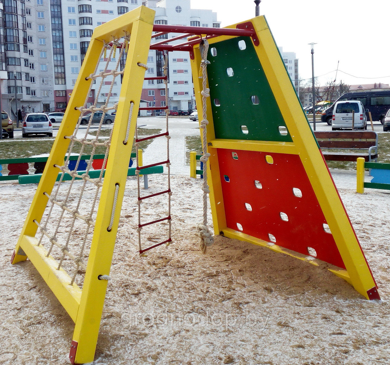 Оборудование игровое "Пирамида" для детской площадки - фото 3 - id-p97946185