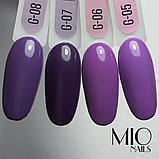 Гель-лак MIO nails, G-07. Лесная ежевика 8 мл, фото 2