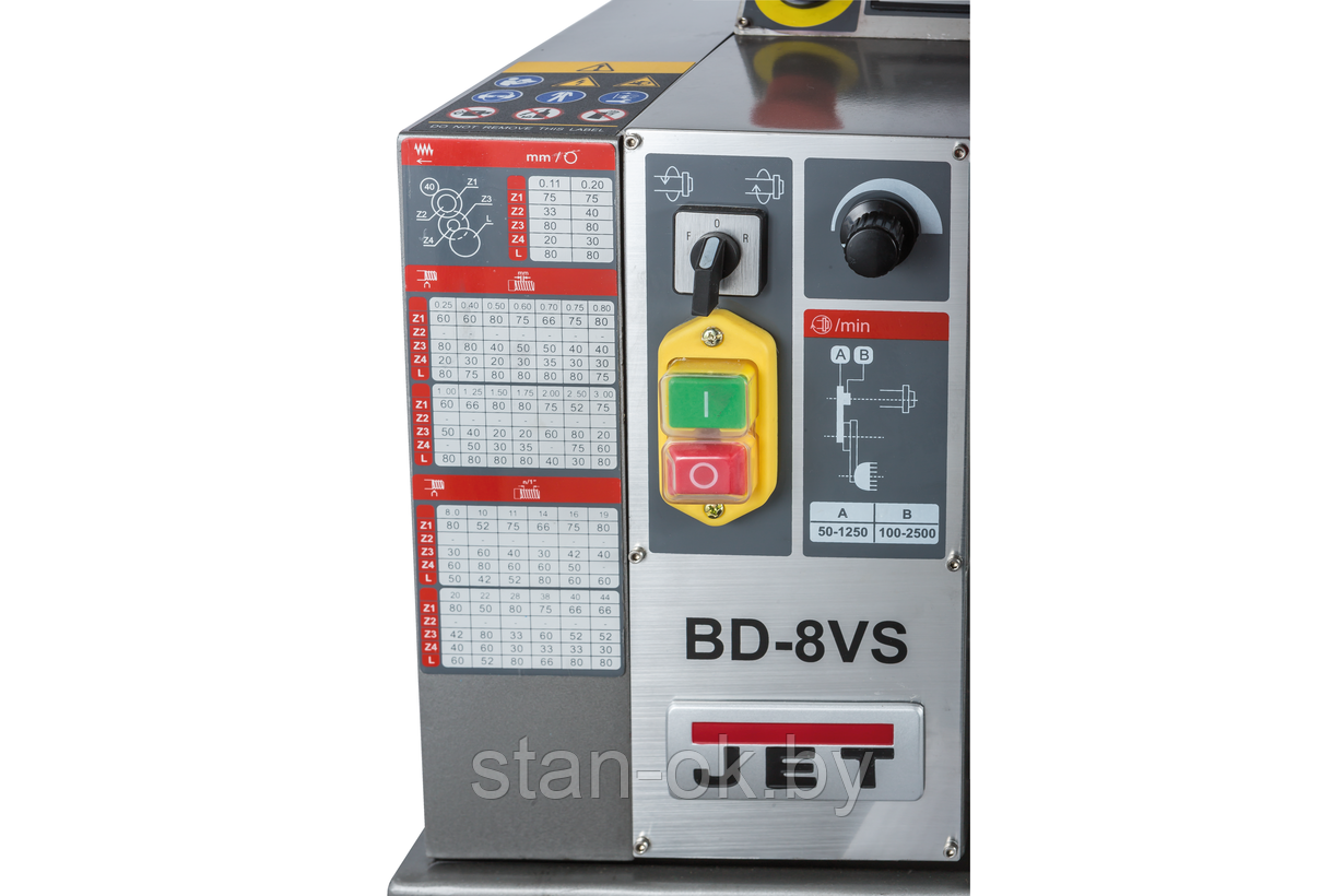 Настольный токарный станок JET BD-8VS - фото 3 - id-p63899230