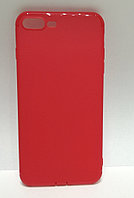 Чехол-накладка для Apple Iphone 7 Plus (силикон) красный, фото 1