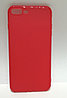 Чехол-накладка для Apple Iphone 8 Plus (силикон) красный