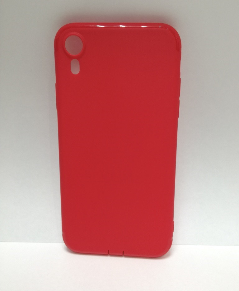 Чехол-накладка для Apple Iphone XR (силикон) красный