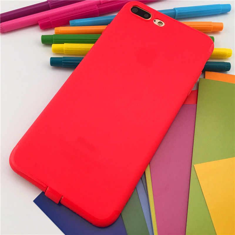 Чехол-накладка для Apple Iphone 8 Plus (силикон) красный - фото 2 - id-p98011793