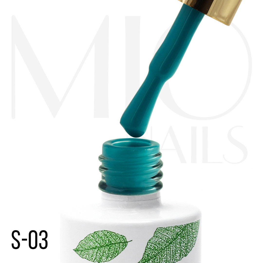 Гель-лак MIO nails, S-03. Нефрит, 8 мл