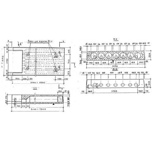 Панели многопустотные КНК 61-15-8 АтVт-I