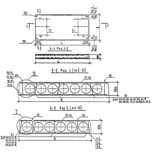 Панели перекрытий ПК 28-12-8 АIIIт