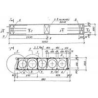 Плиты многопустотные 1ПК 71-10-4,5 АтV с7а