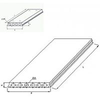 Плиты многопустотные 1ПК 24-24-4,5 (ГОСТ 26434-2015)