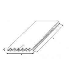 Плиты многопустотные 1ПК 66-36