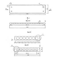 Плиты многопустотные 1ПК 63-15-6 Н 0-АIV