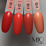Гель-лак MIO nails, V-07. Красный мак, 8 мл, фото 3