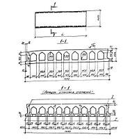 Плиты многопустотные 1П 27-15-17 ВрII(5) т (Шифр 0-312)