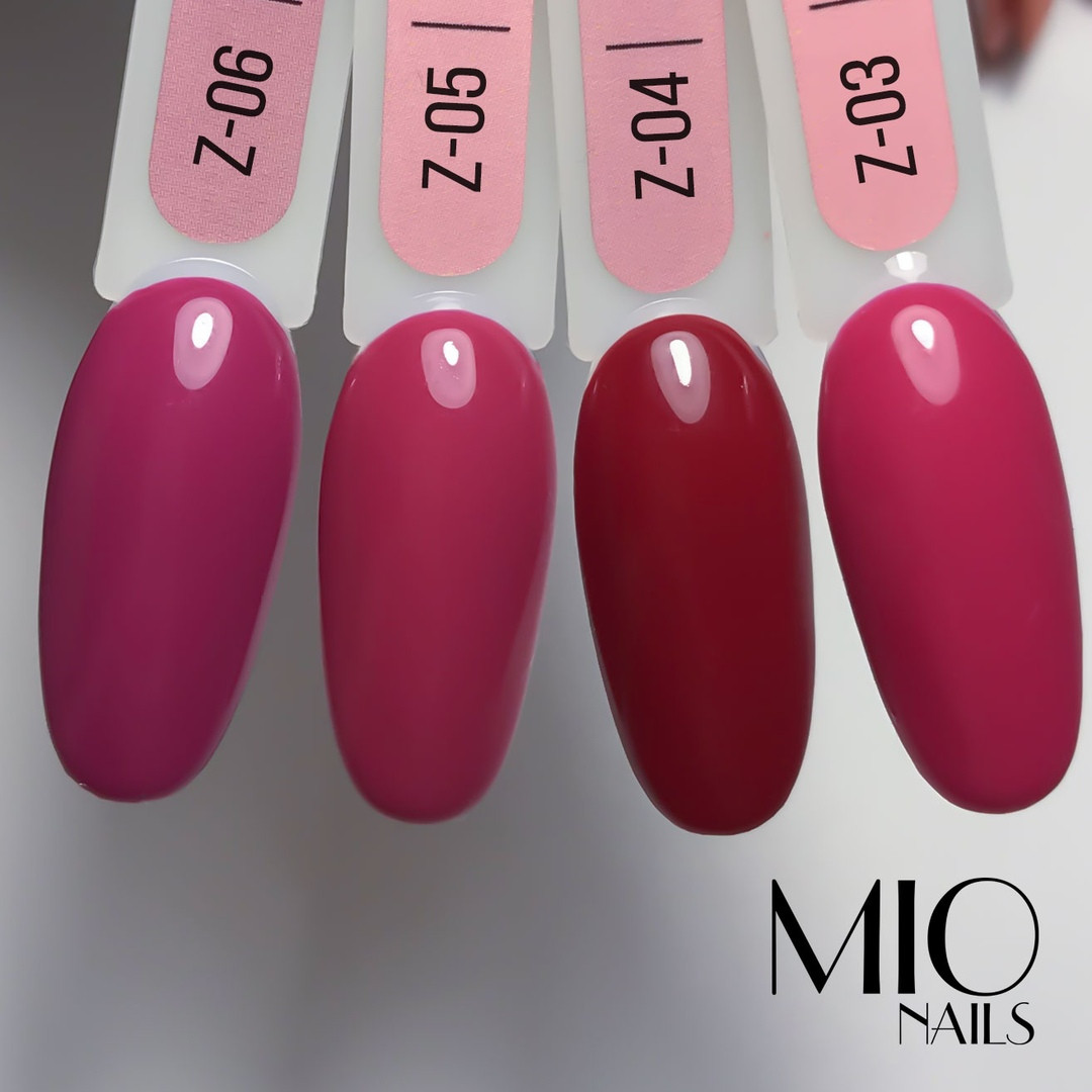 Гель-лак MIO nails, Z-04. Ягодный мусс, 8 мл