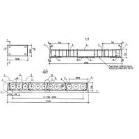 Плиты перекрытий многопустотные П 63-24-8 АIIIв-1