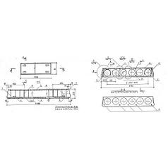 Плиты перекрытий многопустотные П 72-12-4,5 АтVл